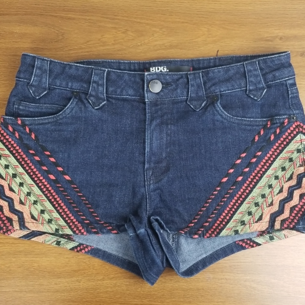 BDG festival denim shorts. Size 30